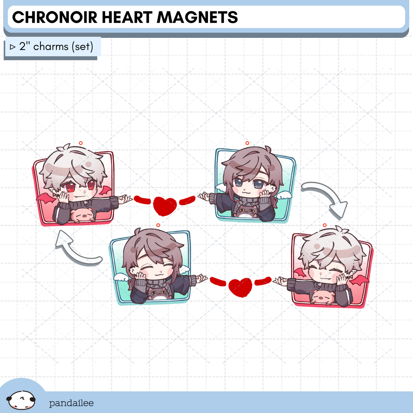 Charms┊Chronoir Magnet