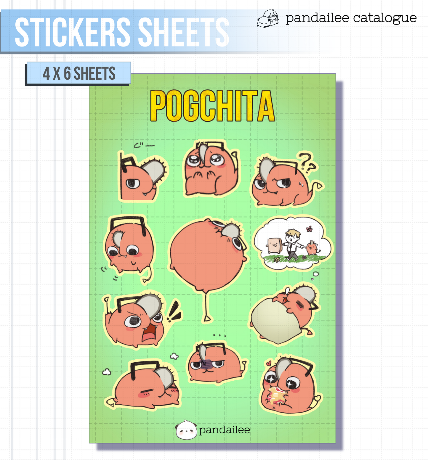 Sticker Sheet┊Pogchita