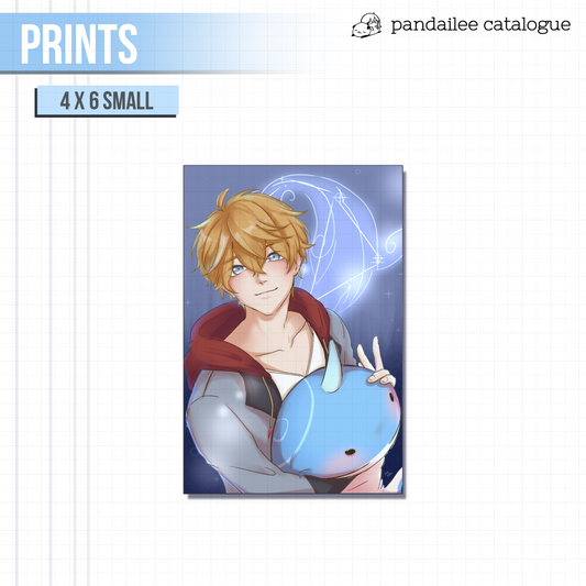Prints ◦ Small┊Childe and Whale  ⌜RETIRED⌟