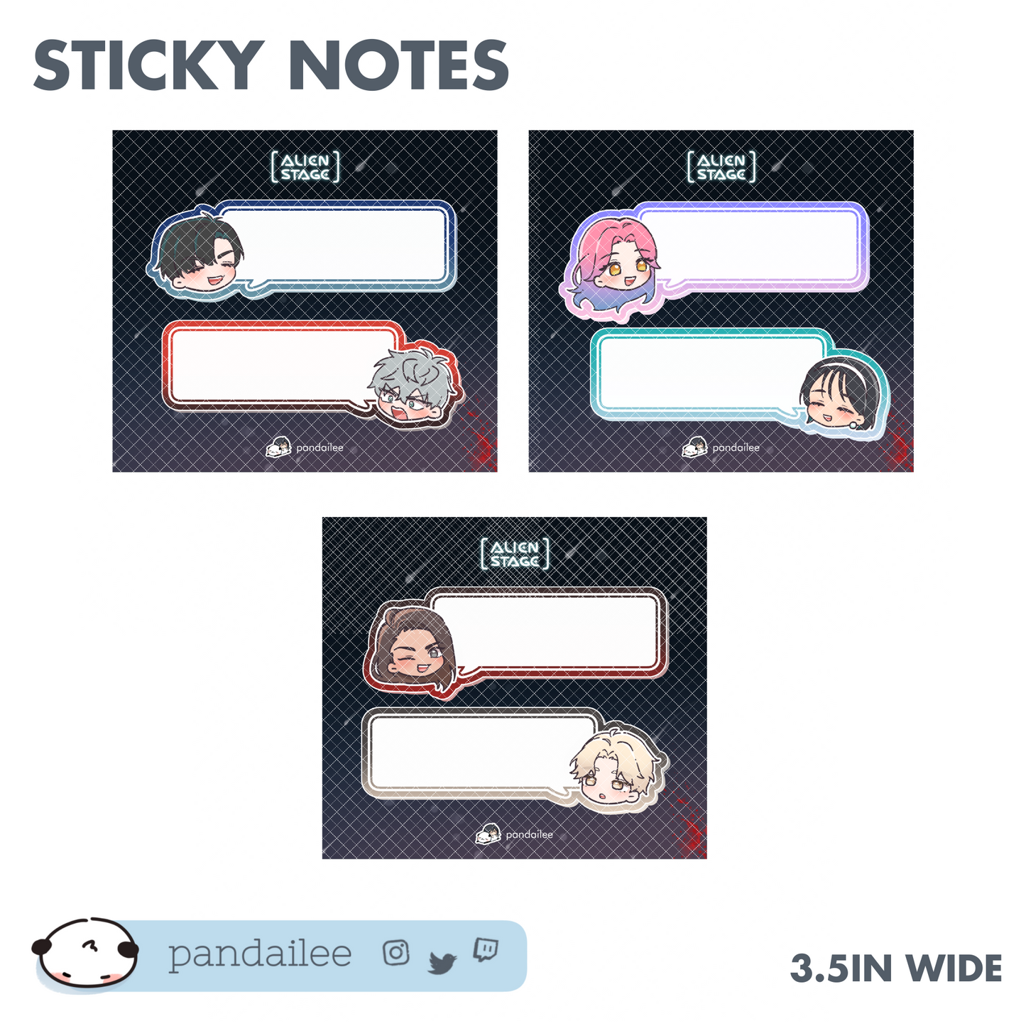 Sticky Notes┊Alien Stage