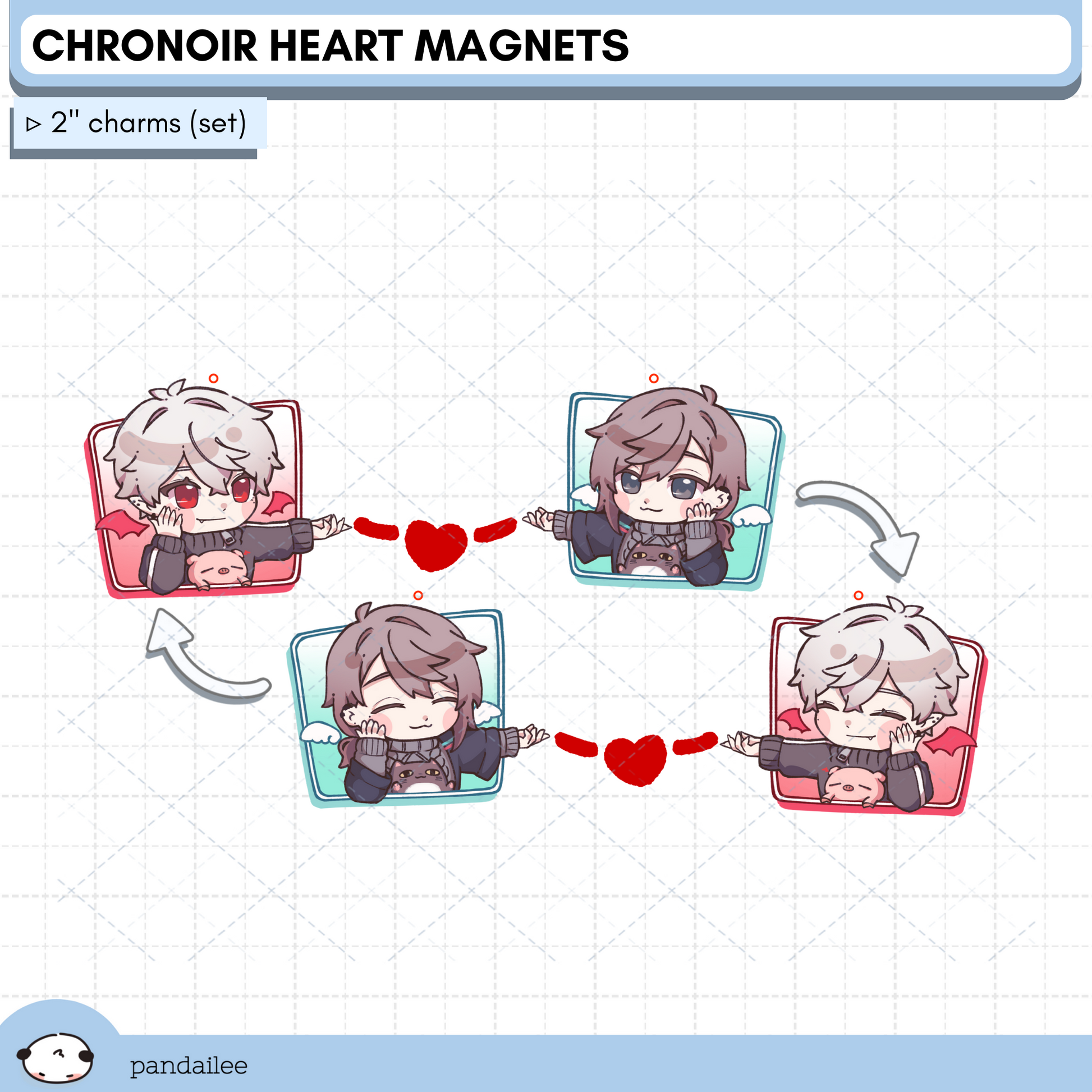 magnet heart charm｜TikTok Search