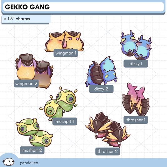Charms: Valorant Gekko Gang
