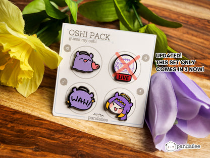 Enamel Pins┊Oshi Pins - Ina'nis Ninomae