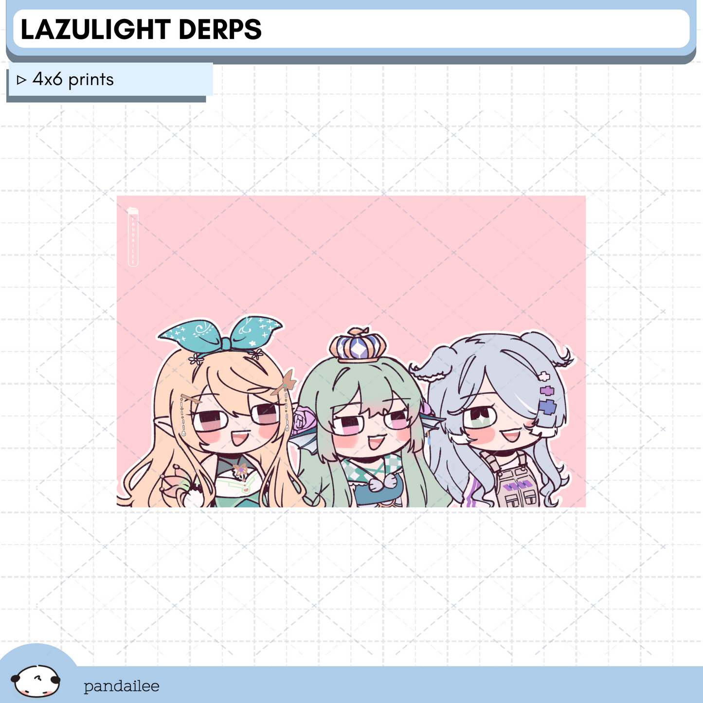 Prints ◦ Small┊Lazulight Derps