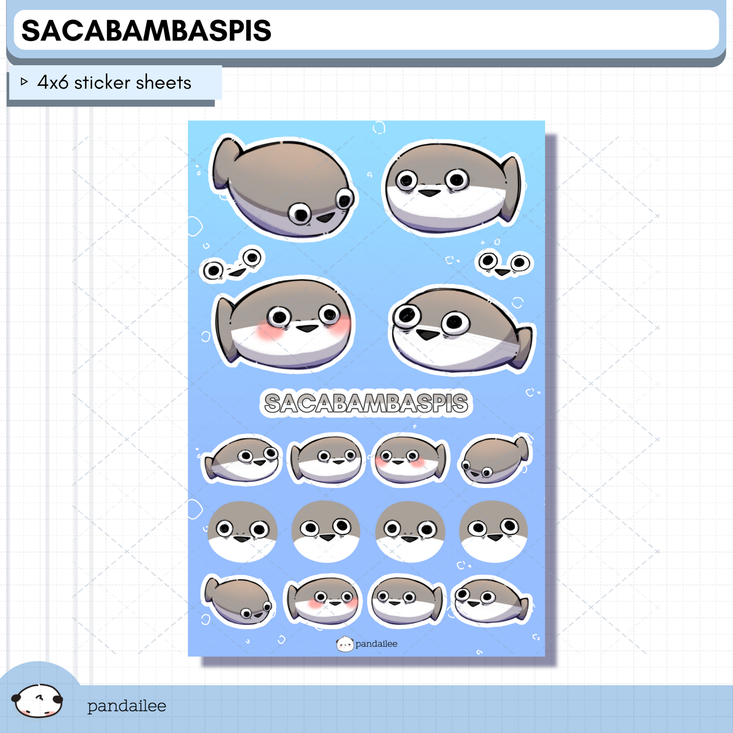 Sticker Sheet┊Sacabambaspis