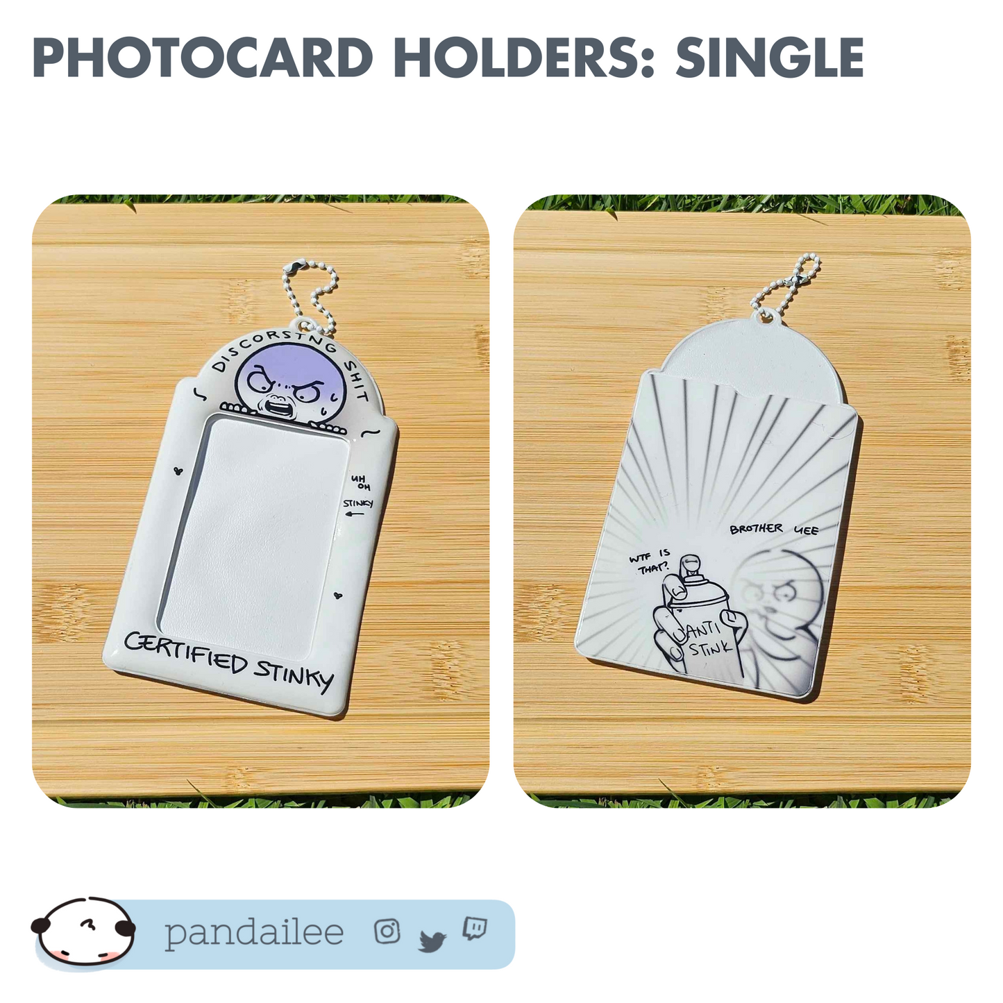 Photocard Holder ◦ Single┊Stinky