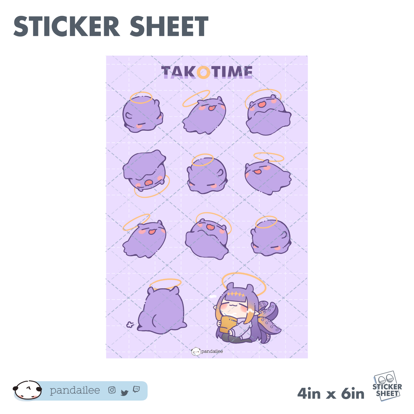 Sticker Sheet┊Takotime