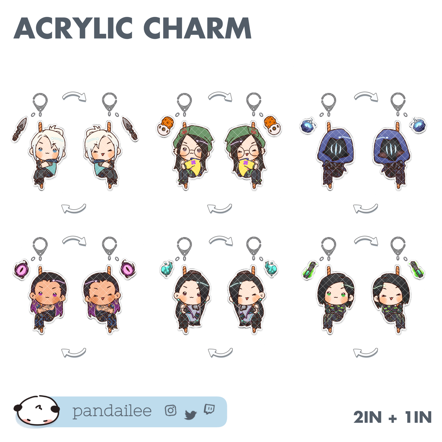 Charms┊Valorant Zipline