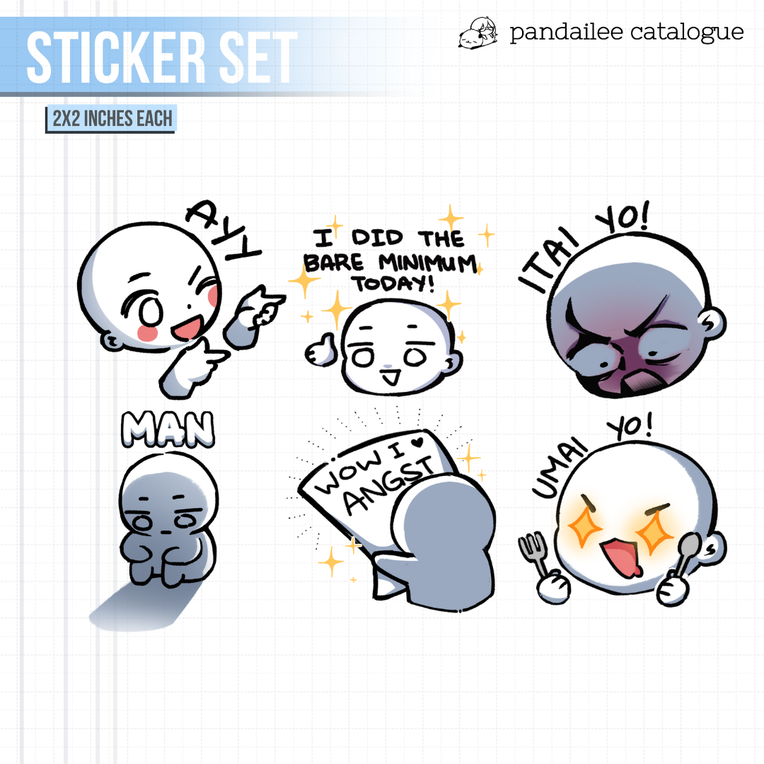 Sticker Set┊General Guys