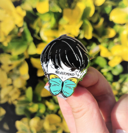 Enamel Pins┊Nevermind Butterfly