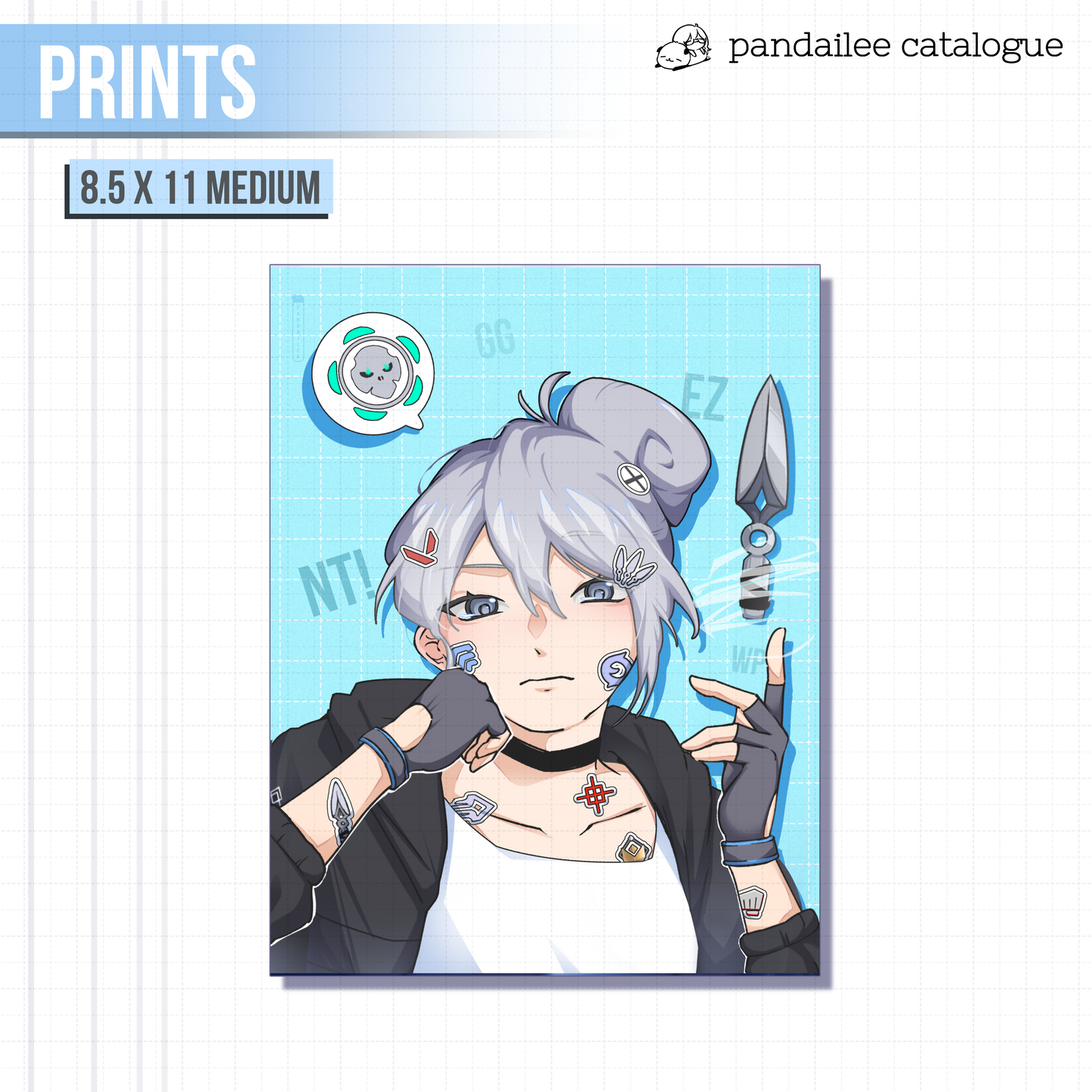 Prints ◦ Medium┊Jett Stickers